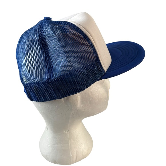 NWOT Vintage Harlem Globetrotters Basketball Flat Bill Trucker Hat Baseball Cap - Picture 4 of 8